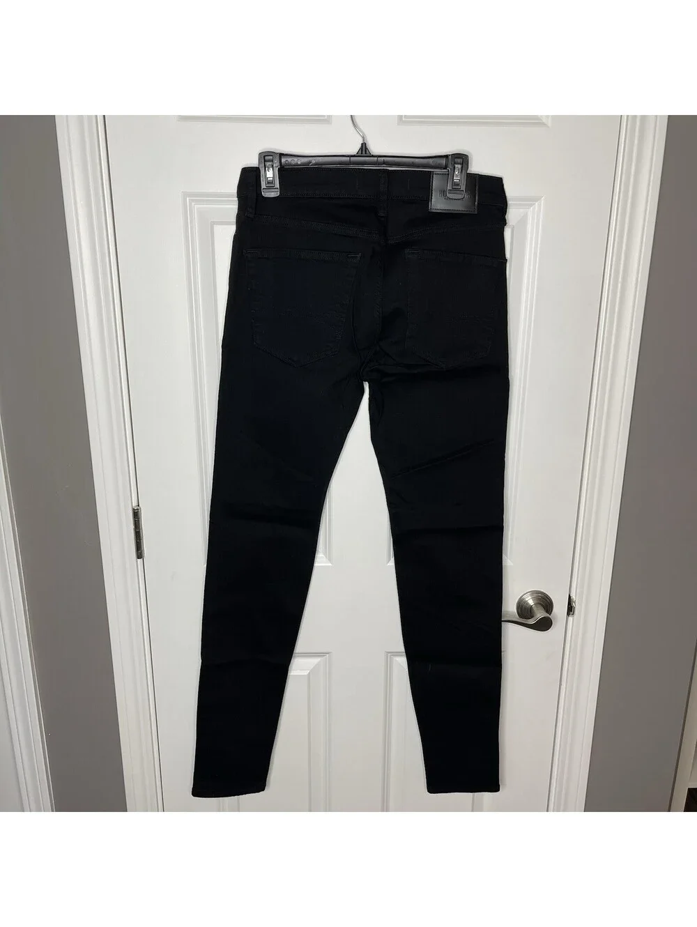 Hollister New with Tags Men’s Black Denim Skinny Jeans 5-Pocket 32x34